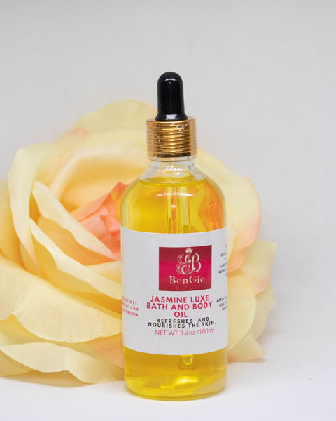 Jasmine Luxe Bath and Body Glow Oil