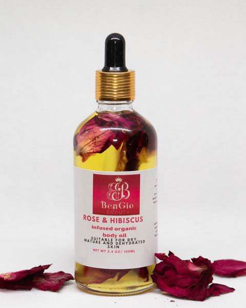 ROSE & HIBISCUS BODY OIL