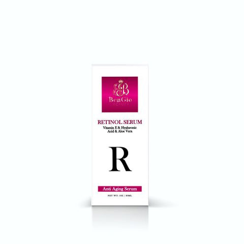 Anti Wrinkle Retinol Serum 2.5% with Hyaluronic Acid, Aloe Vera